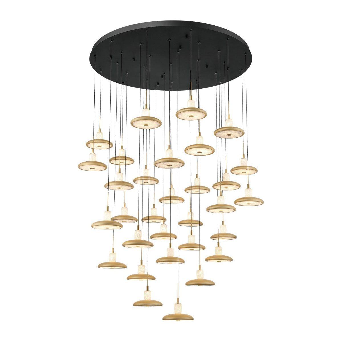 Lib & Co. Canada - 12256-02 - LED Chandelier - Mantova - Matte Black