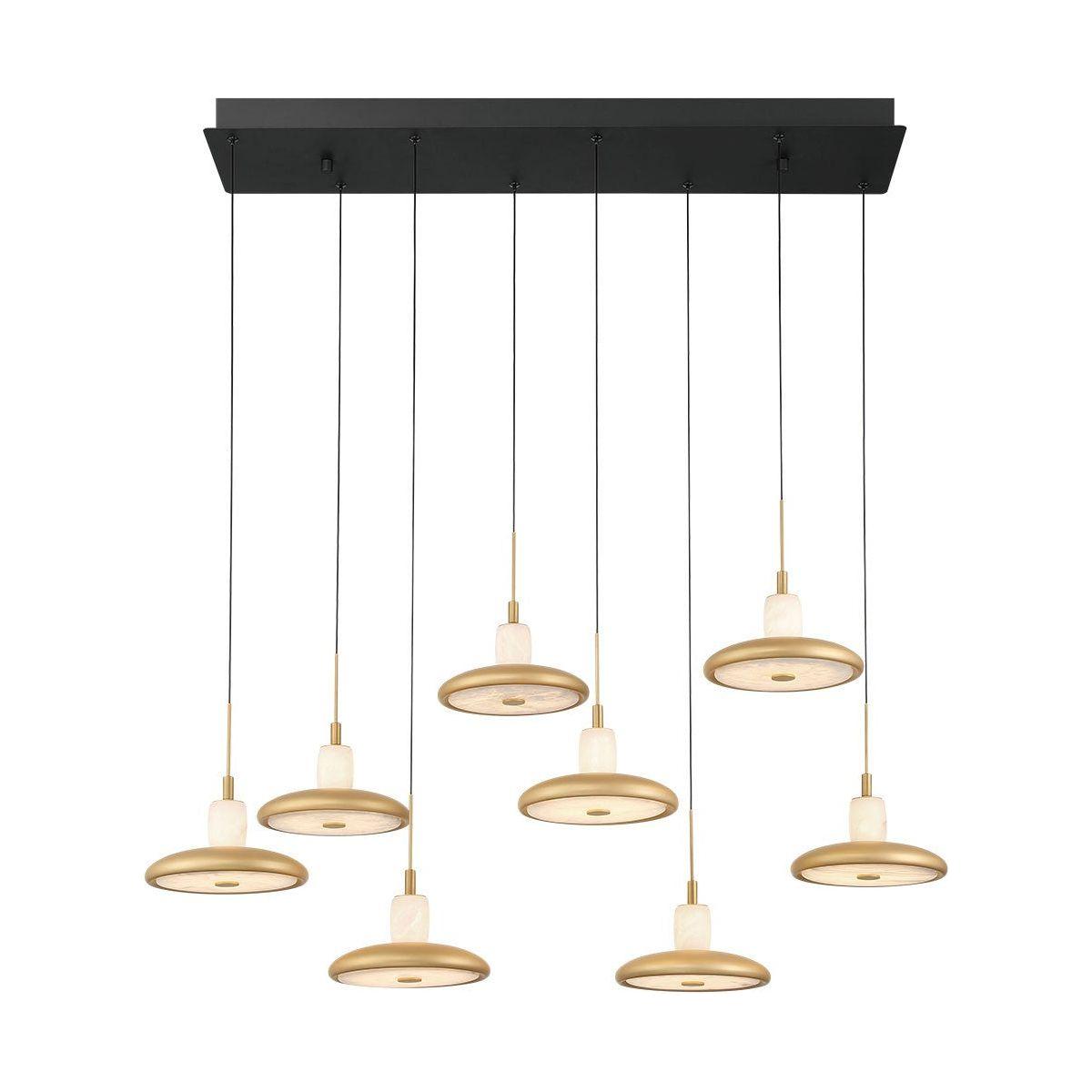 Lib & Co. Canada - 12258-02 - LED Chandelier - Mantova - Matte Black