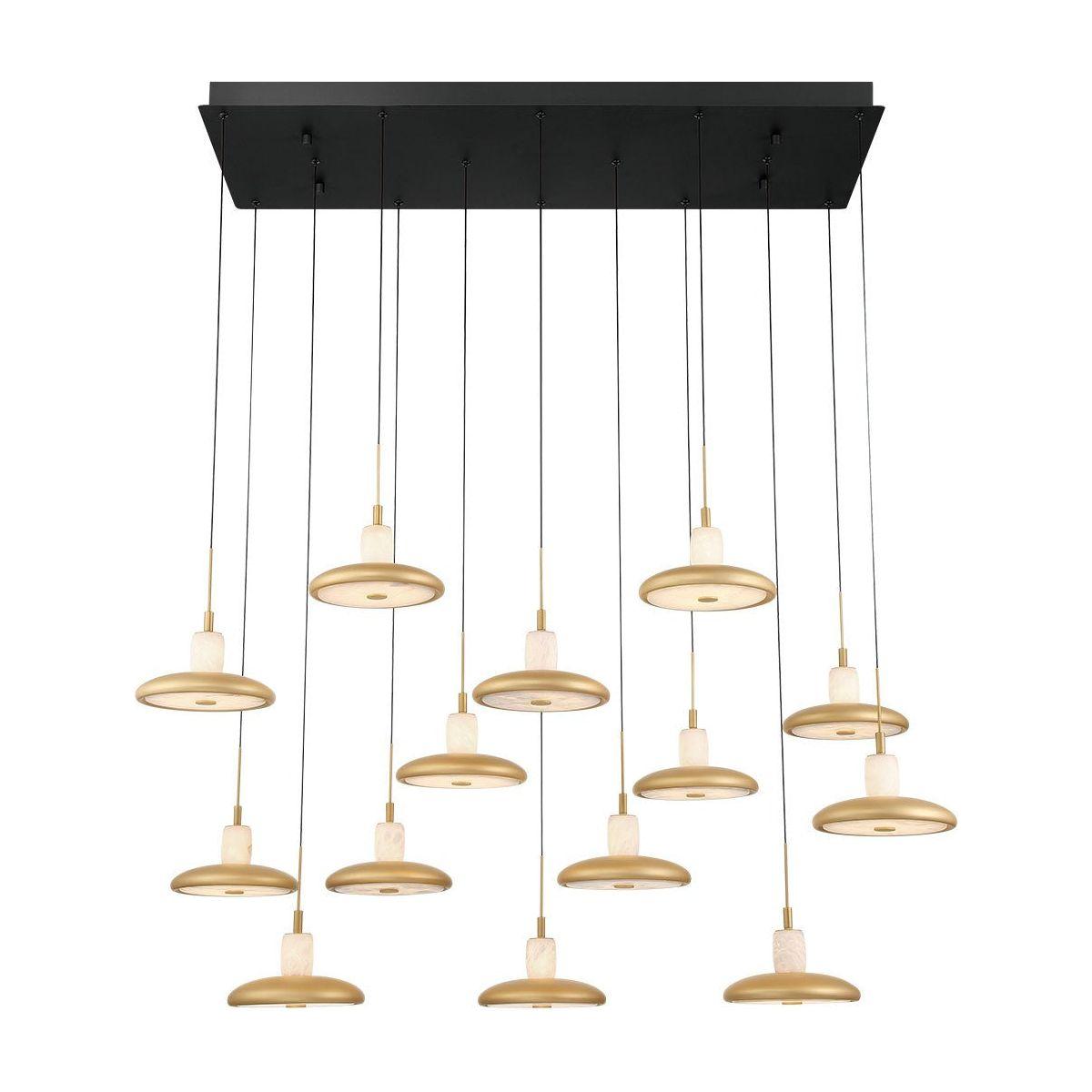 Lib & Co. Canada - 12259-02 - LED Chandelier - Mantova - Matte Black