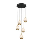 Lib & Co. Canada - 12263-02 - LED Chandelier - Lucidata - Matte Black