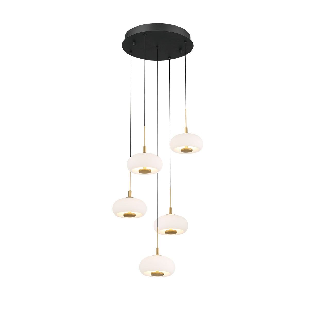 Lib & Co. Canada - 12265-02 - LED Chandelier - Adelfia - Matte Black