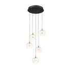 Lib & Co. Canada - 12266-02 - LED Chandelier - Manarola - Matte Black