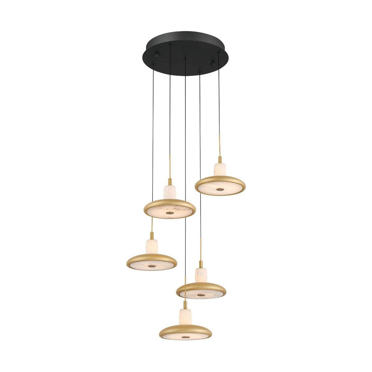 Lib & Co. Canada - 12268-02 - LED Chandelier - Mantova - Matte Black