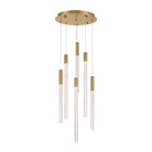 Lib & Co. Canada - 12271-037 - LED Chandelier - Gravina - Brushed Brass