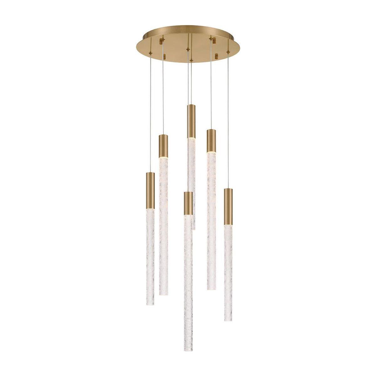 Lib & Co. Canada - 12271-037 - LED Chandelier - Gravina - Brushed Brass