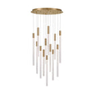 Lib & Co. Canada - 12272-037 - LED Chandelier - Gravina - Brushed Brass