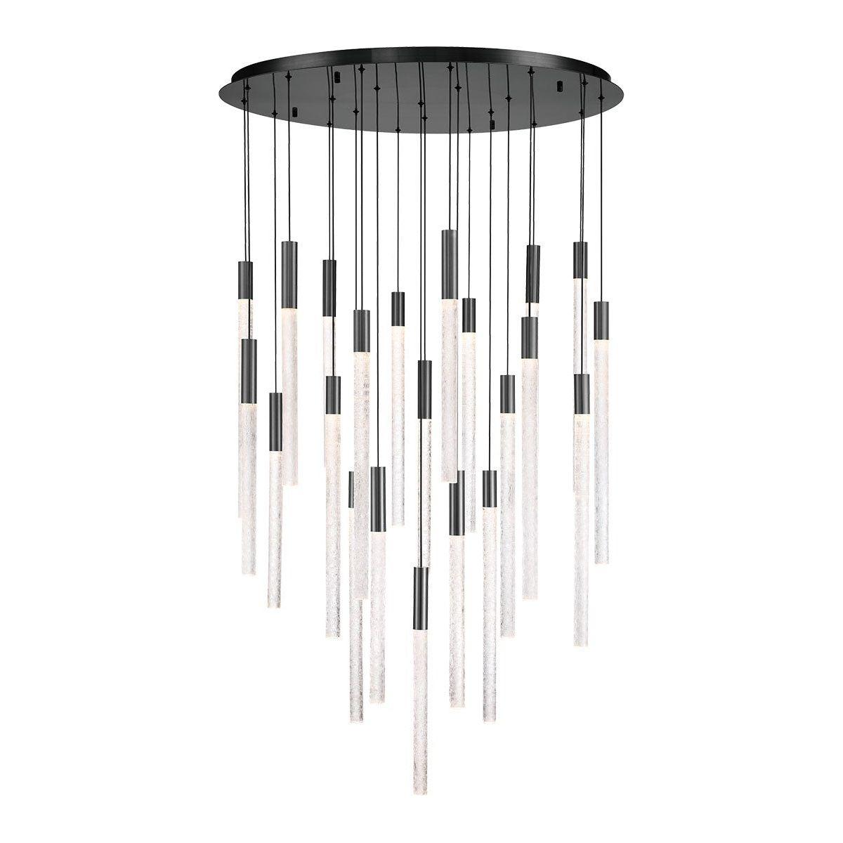 Lib & Co. Canada - 12273-048 - LED Chandelier - Gravina - Brushed Gun Metal