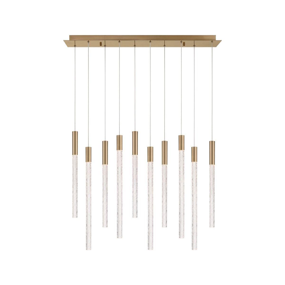 Lib & Co. Canada - 12274-037 - LED Chandelier - Gravina - Brushed Brass