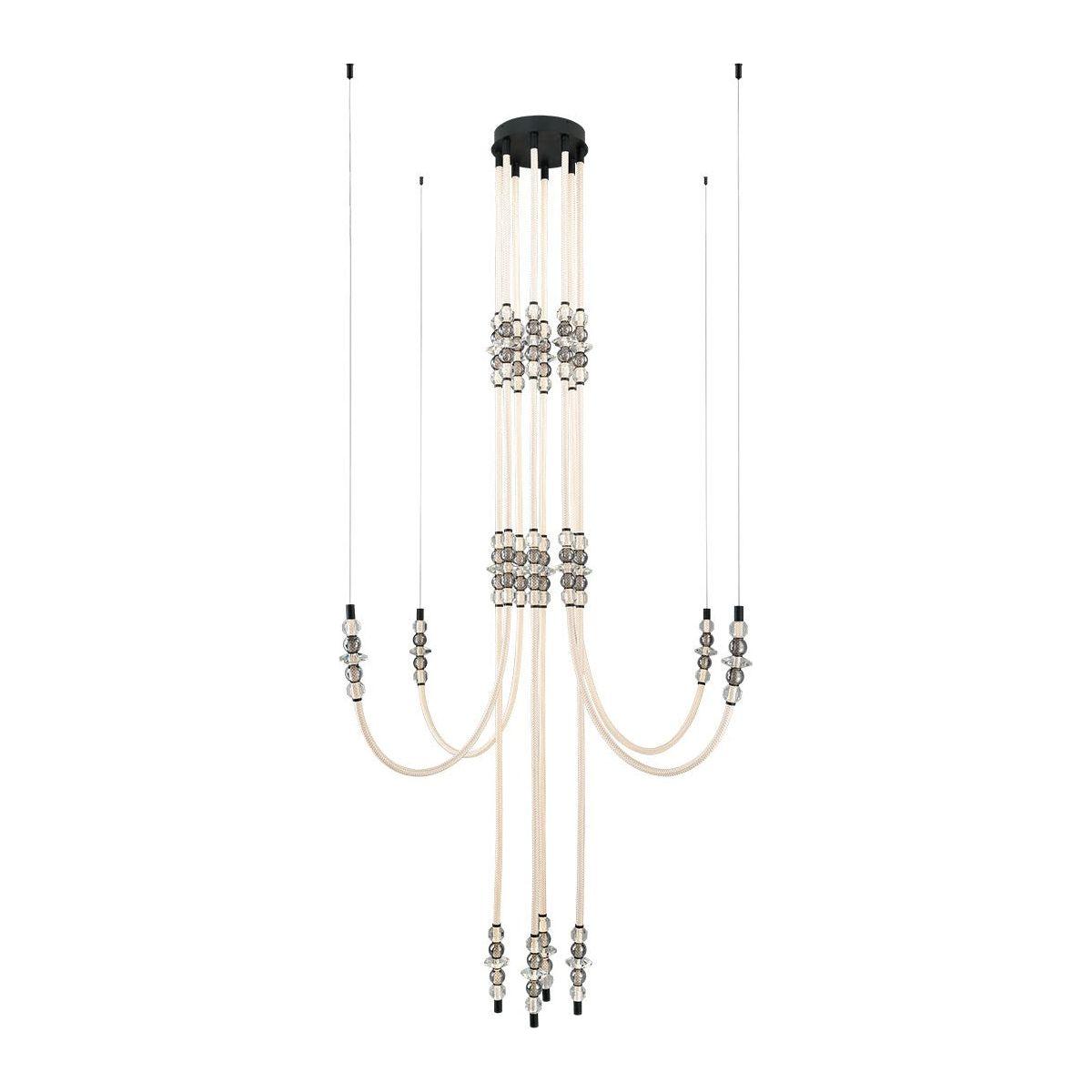 Lib & Co. Canada - 12285-02 - LED Chandelier - Alcamo - Matte Black