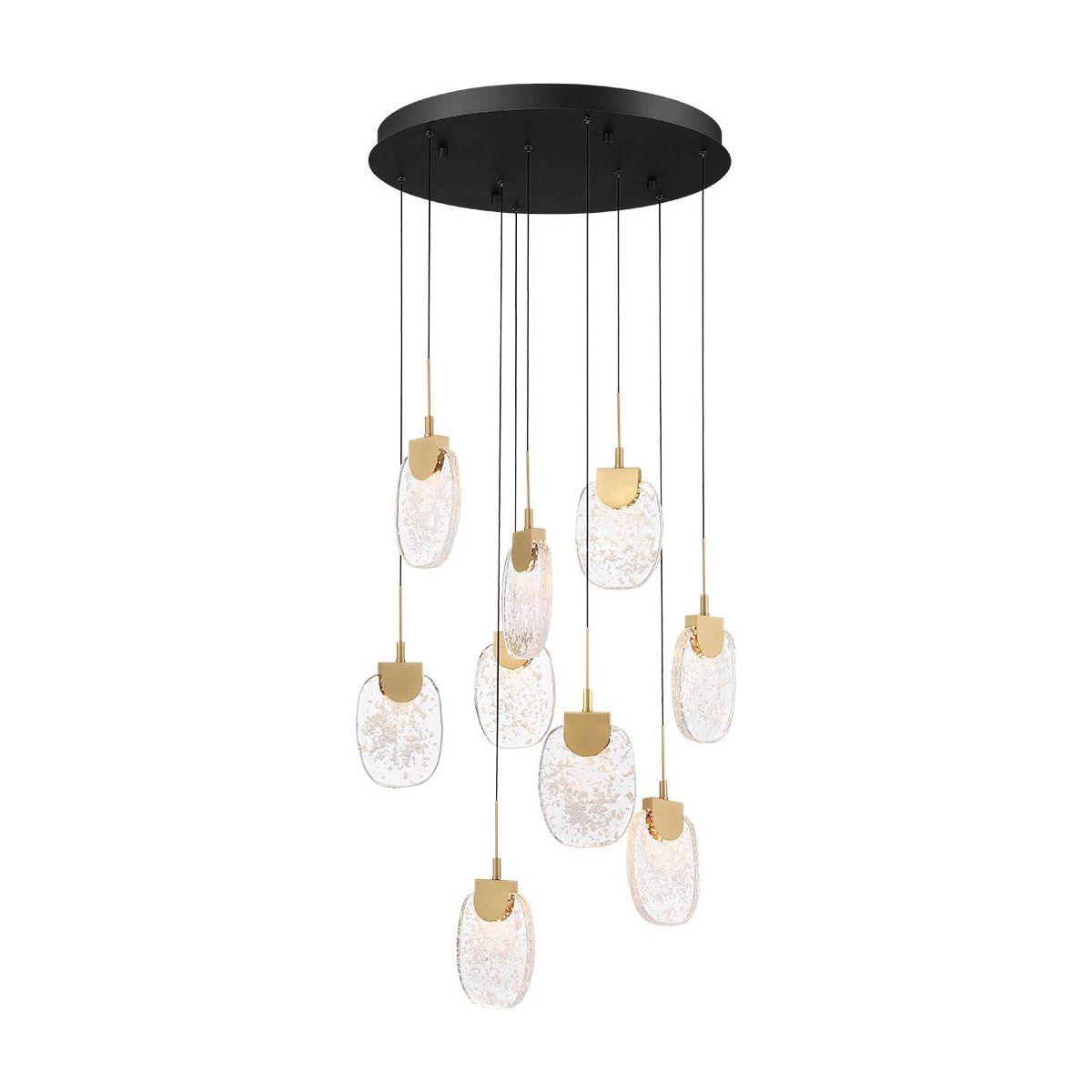 Lib & Co. Canada - 12289-02 - LED Chandelier - Castelo - Matte Black
