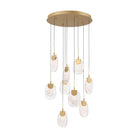 Lib & Co. Canada - 12289-030 - LED Chandelier - Castelo - Painted Antique Brass