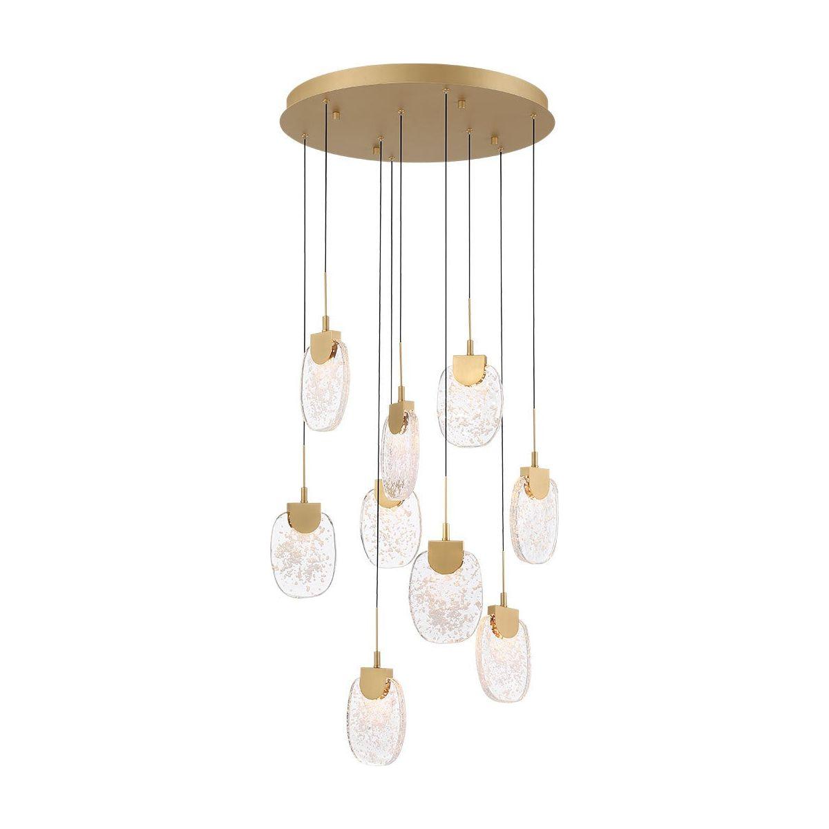 Lib & Co. Canada - 12289-030 - LED Chandelier - Castelo - Painted Antique Brass