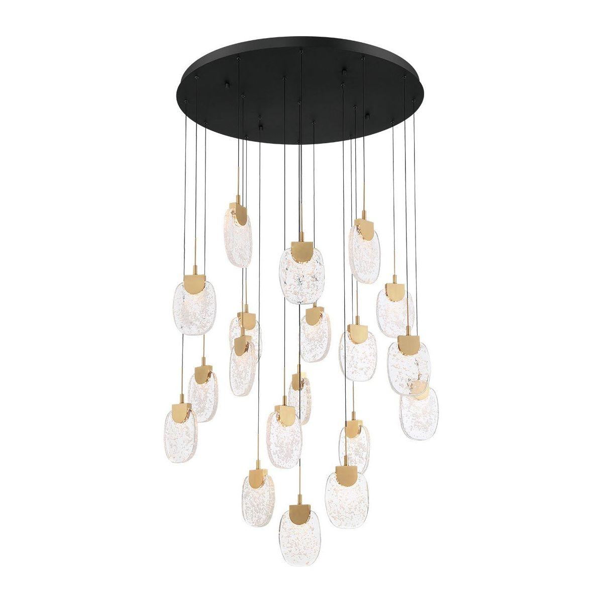 Lib & Co. Canada - 12290-02 - LED Chandelier - Castelo - Matte Black
