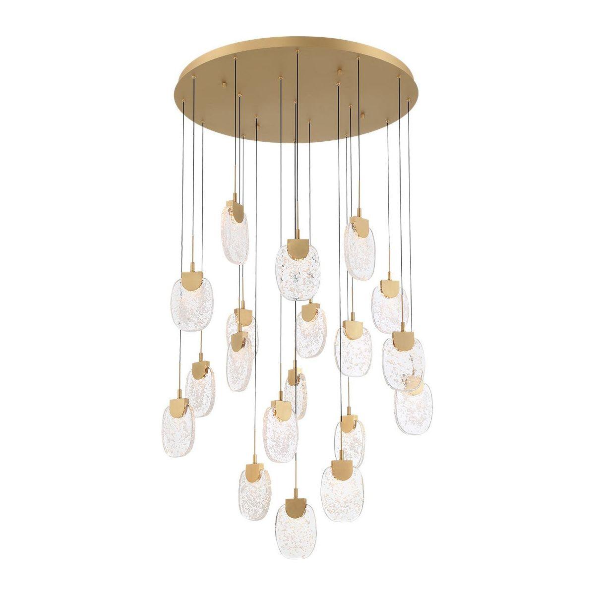 Lib & Co. Canada - 12290-030 - LED Chandelier - Castelo - Painted Antique Brass