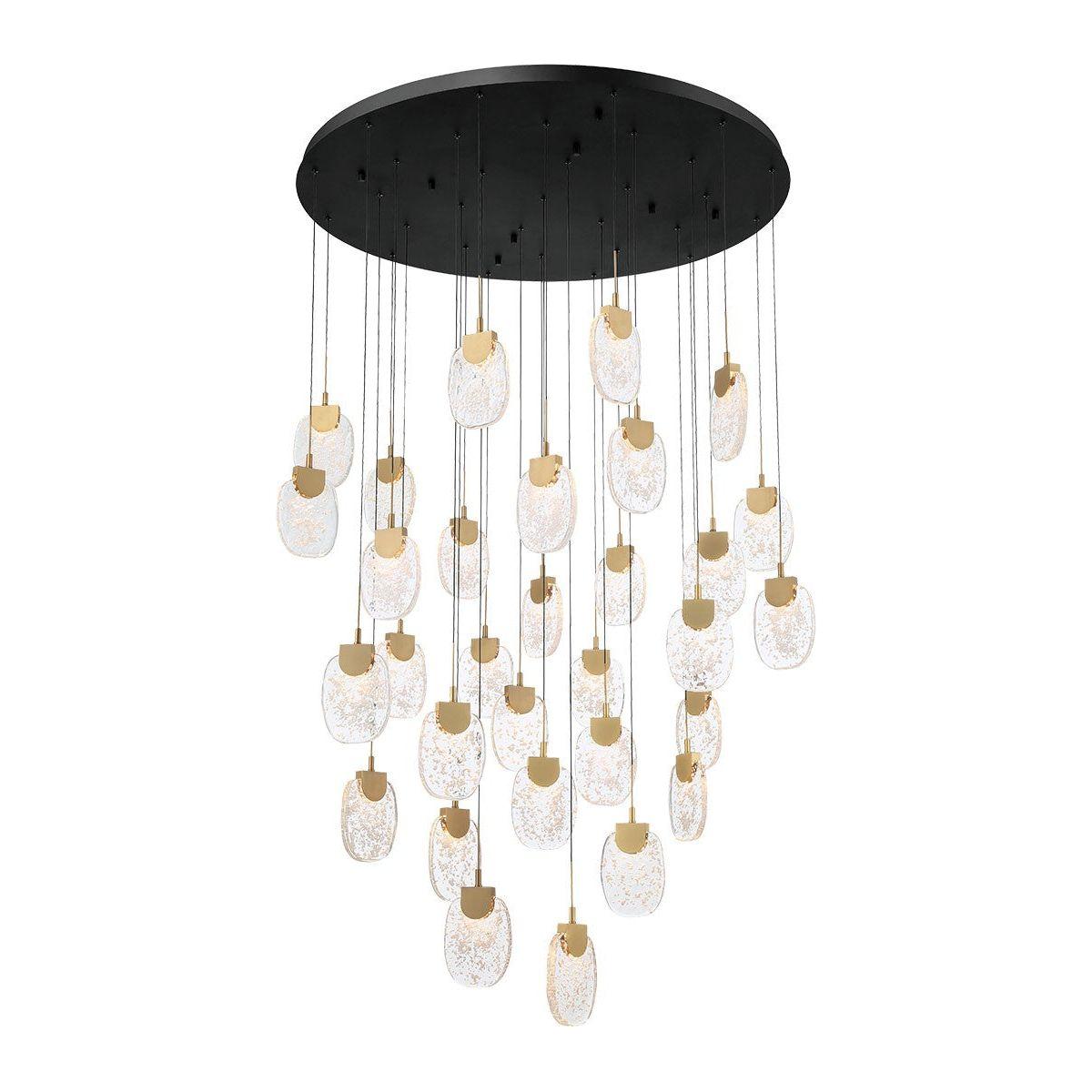 Lib & Co. Canada - 12291-02 - LED Chandelier - Castelo - Matte Black