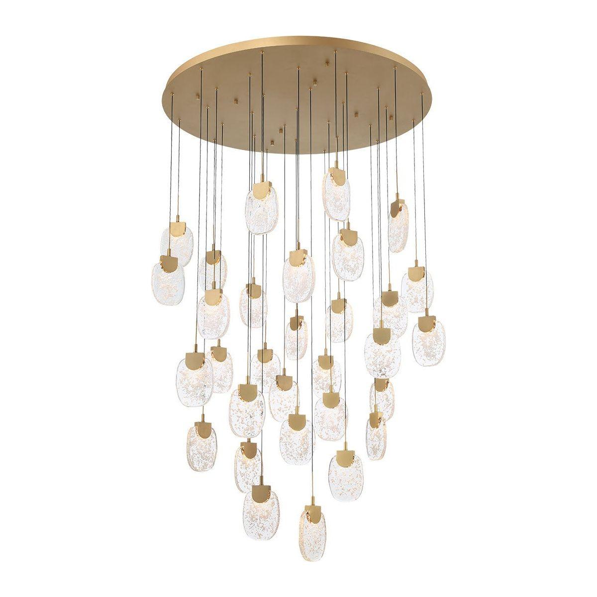 Lib & Co. Canada - 12291-030 - LED Chandelier - Castelo - Painted Antique Brass
