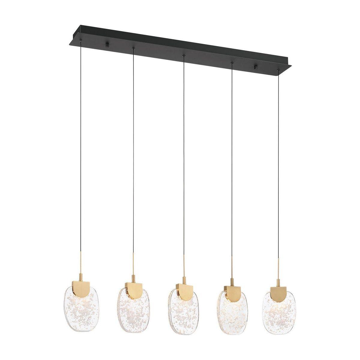 Lib & Co. Canada - 12292-02 - LED Chandelier - Castelo - Matte Black