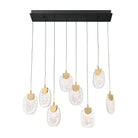 Lib & Co. Canada - 12293-02 - LED Chandelier - Castelo - Matte Black