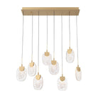 Lib & Co. Canada - 12293-030 - LED Chandelier - Castelo - Painted Antique Brass