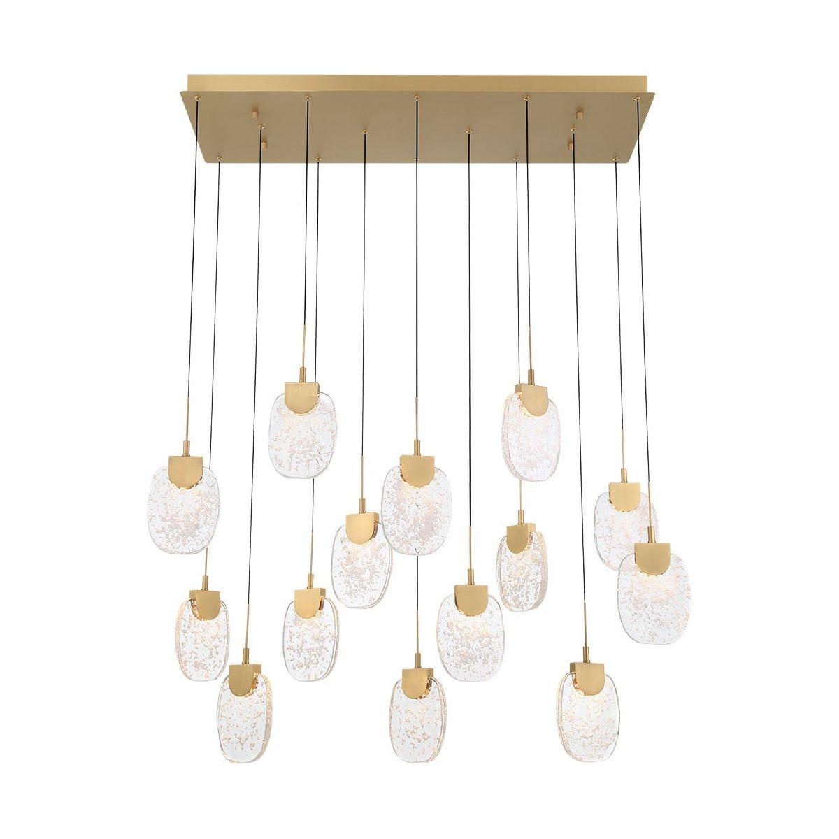 Lib & Co. Canada - 12294-030 - LED Chandelier - Castelo - Painted Antique Brass