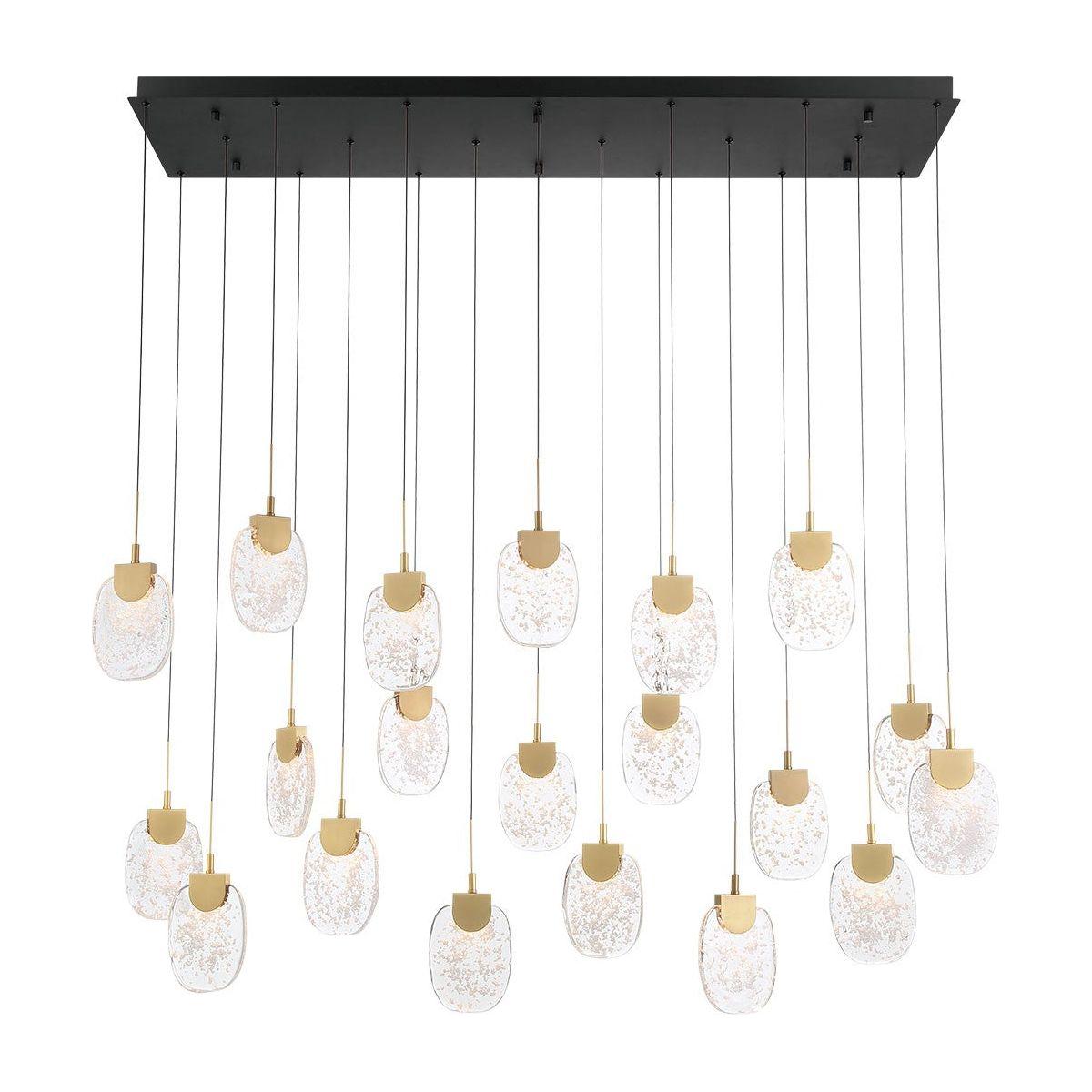 Lib & Co. Canada - 12295-02 - LED Chandelier - Castelo - Matte Black