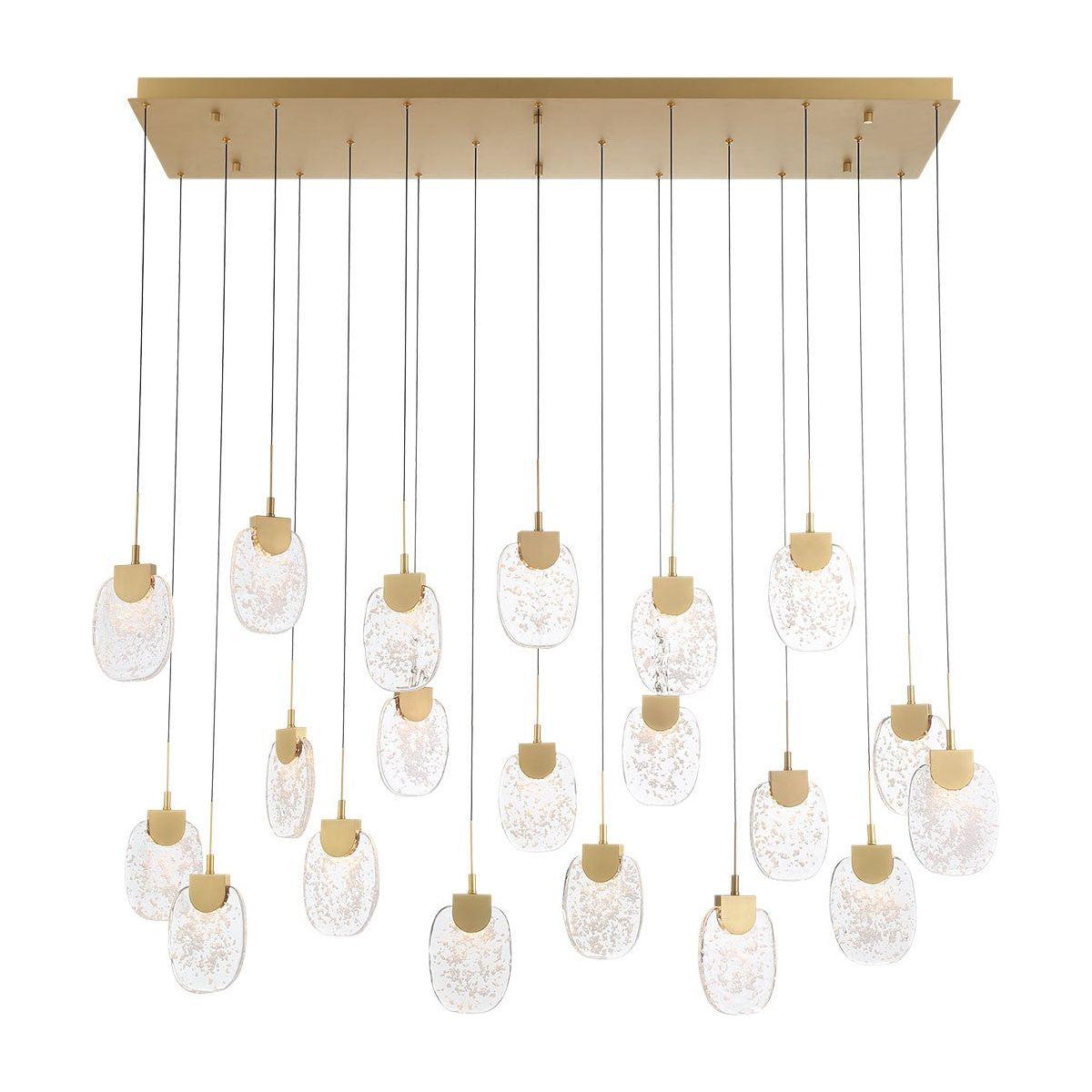 Lib & Co. Canada - 12295-030 - LED Chandelier - Castelo - Painted Antique Brass