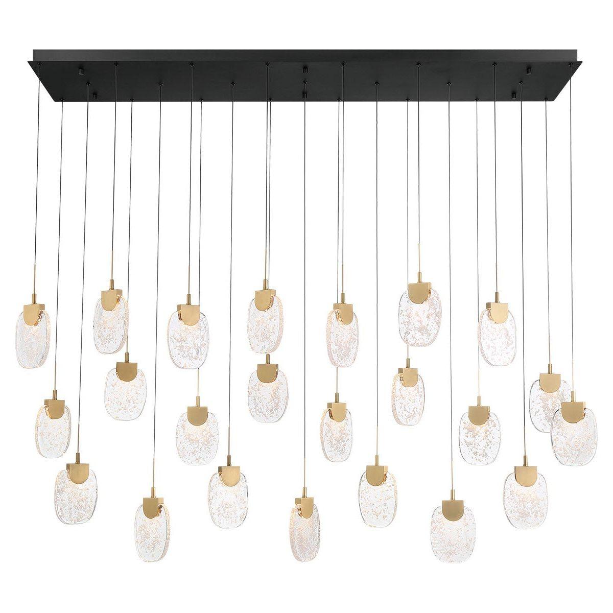 Lib & Co. Canada - 12296-02 - LED Chandelier - Castelo - Matte Black