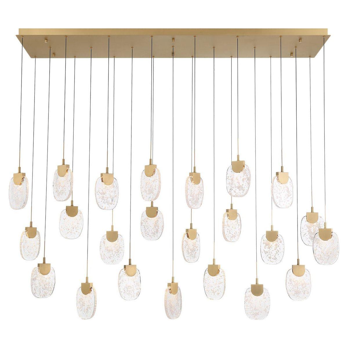 Lib & Co. Canada - 12296-030 - LED Chandelier - Castelo - Painted Antique Brass