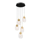 Lib & Co. Canada - 12297-02 - LED Chandelier - Castelo - Matte Black