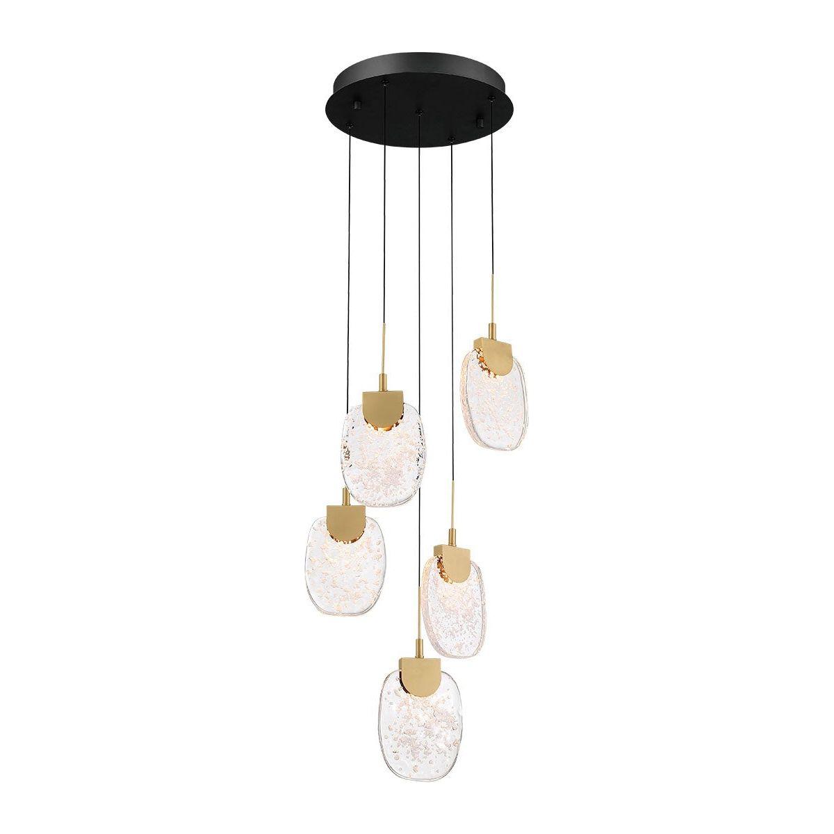 Lib & Co. Canada - 12297-02 - LED Chandelier - Castelo - Matte Black