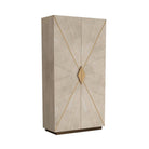 Arteriors - FNS04 - Meuble - Tidwell - Placage chêne fumé/Laiton antique