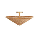 Arteriors - GCDFS01 - Flush Mount - Terrace - Natural, Rattan
