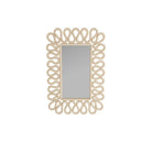 Arteriors - GKWMS01 - Miroir - Caracol - Ivoire, Corde en coton