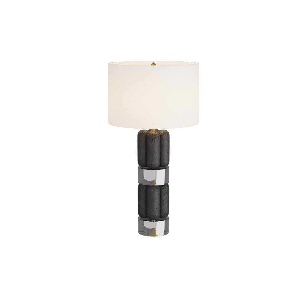 Artérielles - PTC16-SH022 - Lampe de table - Bronson - Charbon, Ricestone