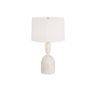 Artères antérieures - PTC24-252 - Lampe de table - Brighton - Blanc, Albâtre