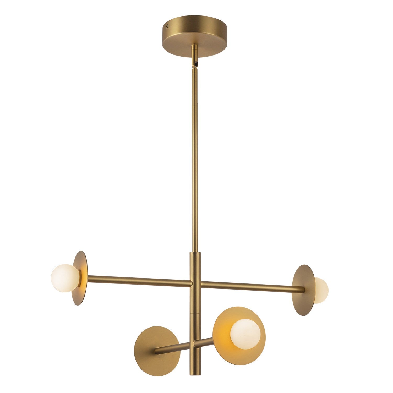 Kuzco Canada - CH15504-BG-UNV - LED Chandelier - Elixir - Brushed Gold