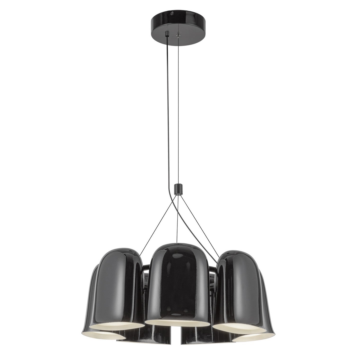 Kuzco Canada - CH21120-GBK-UNV - LED Chandelier - Bell - Glossy Black