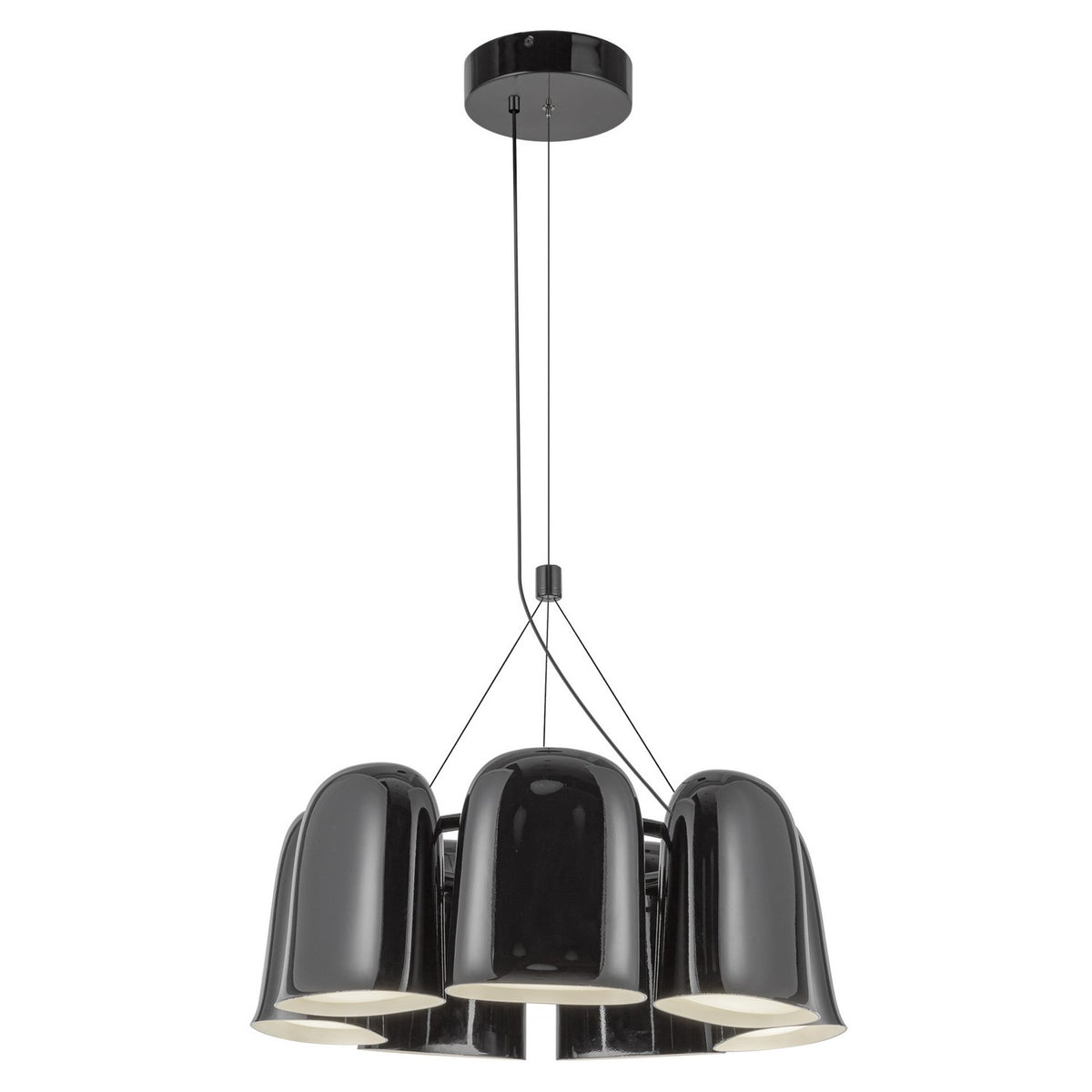 Kuzco Canada - CH21120-GBK-UNV - LED Chandelier - Bell - Glossy Black