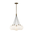 Kuzco Canada - CH3117-BG/OP - LED Chandelier - Bolla - Brushed Gold/Opal Glass