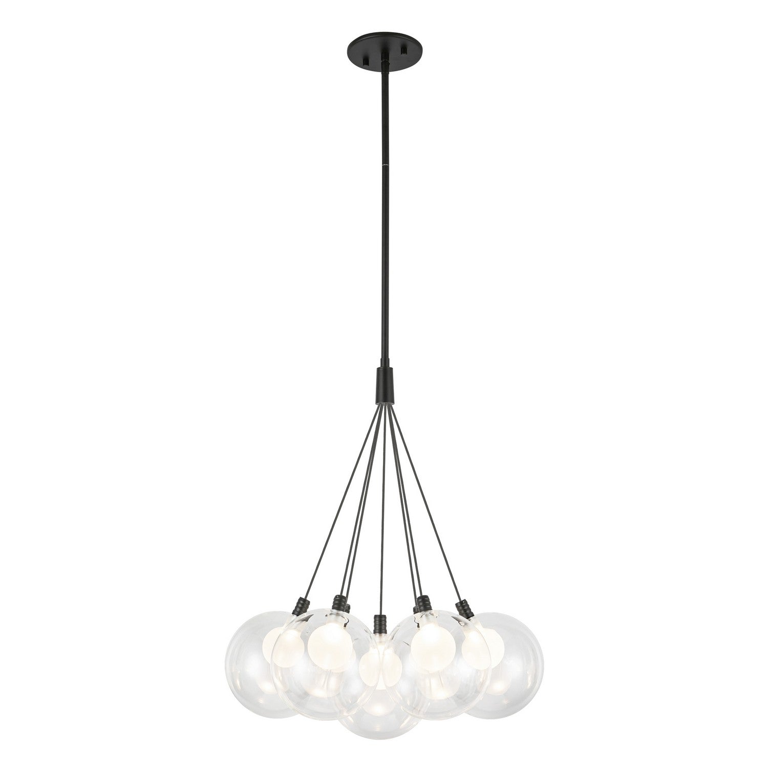 Kuzco Canada - CH3117-BK - LED Chandelier - Bolla - Black