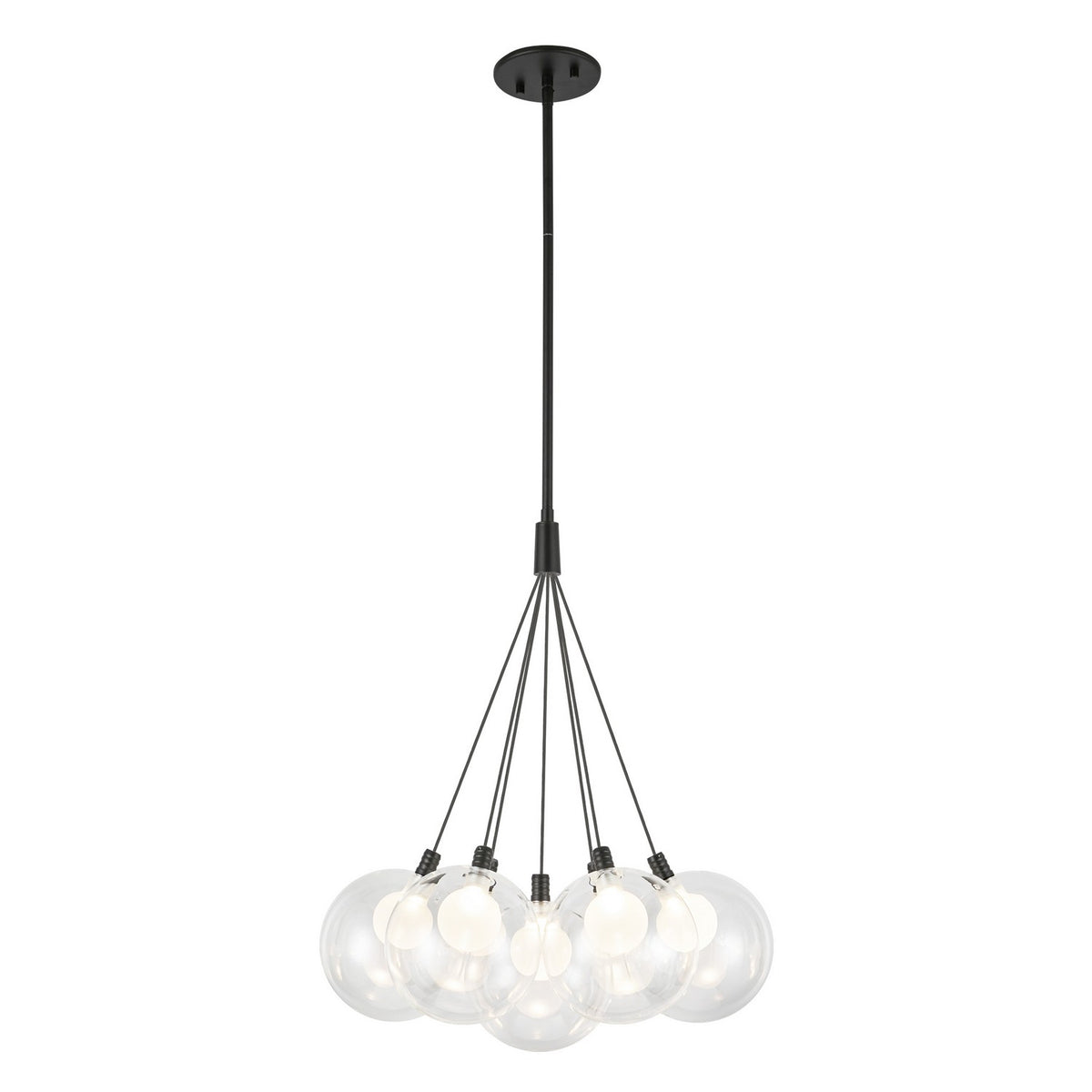Kuzco Canada - CH3117-BK - LED Chandelier - Bolla - Black