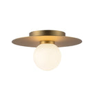 Kuzco Canada - FM15510-BG-UNV - LED Flush Mount - Elixir - Brushed Gold