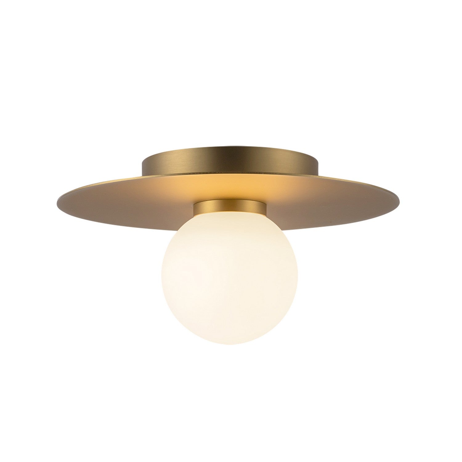 Kuzco Canada - FM15510-BG-UNV - LED Flush Mount - Elixir - Brushed Gold