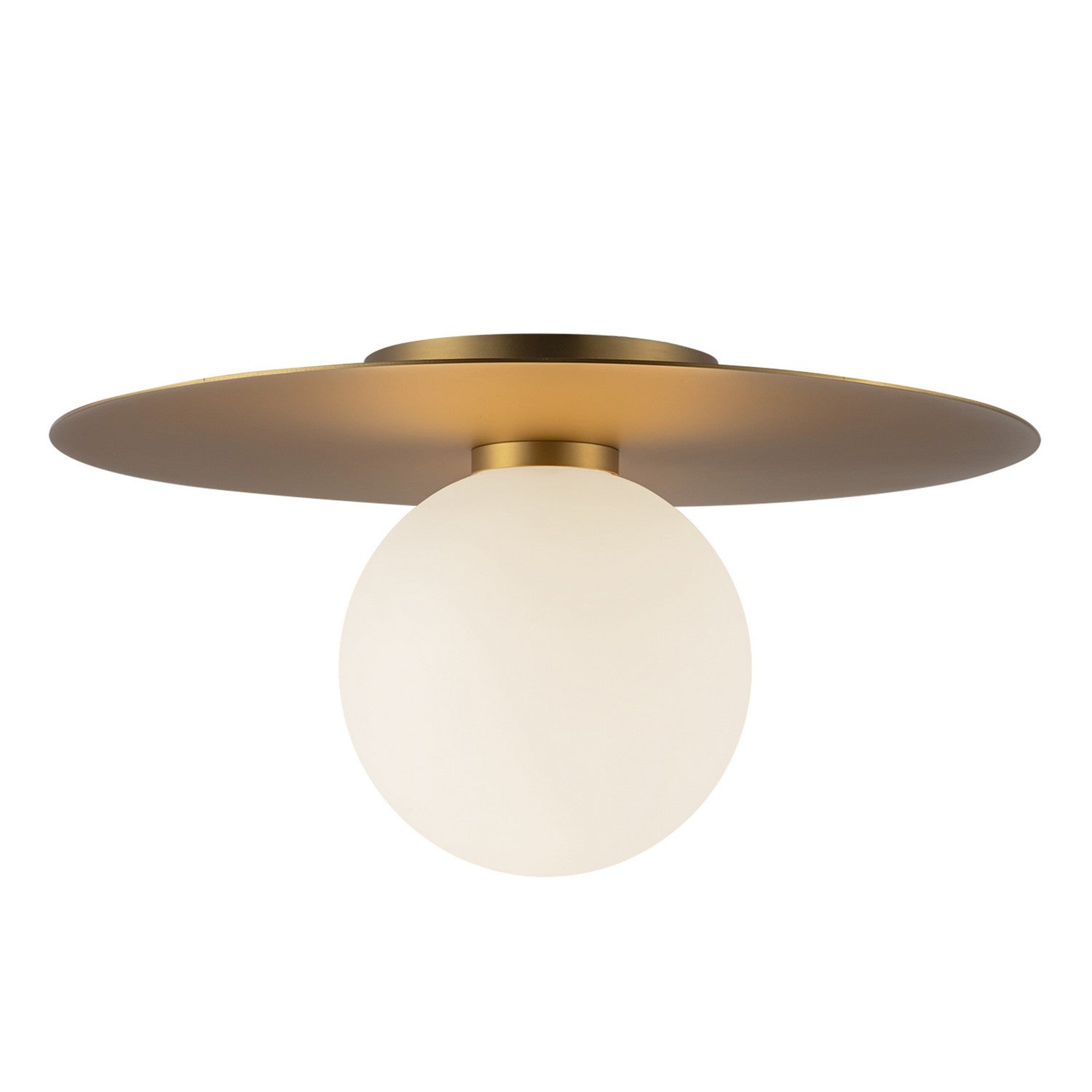 Kuzco Canada - FM15514-BG-UNV - LED Flush Mount - Elixir - Brushed Gold