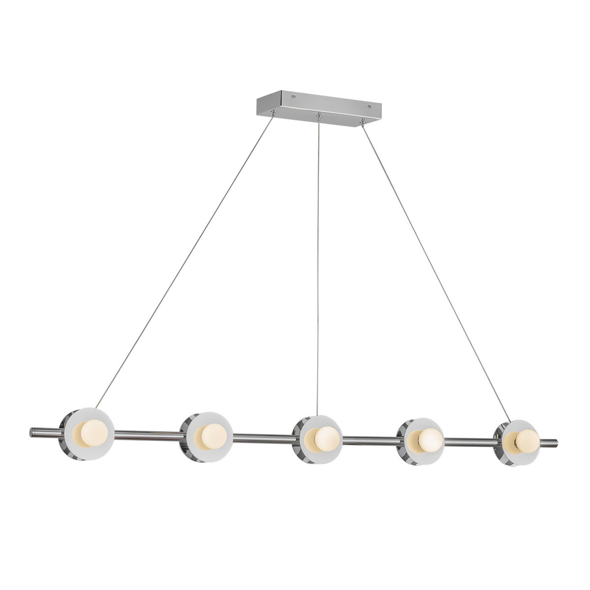 Kuzco Canada - LP15548-CH-UNV - LED Linear Pendant - Elixir - Chrome