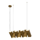 Kuzco Canada - LP17435-VB-UNV - LED Linear Pendant - Domino - Vintage Brass