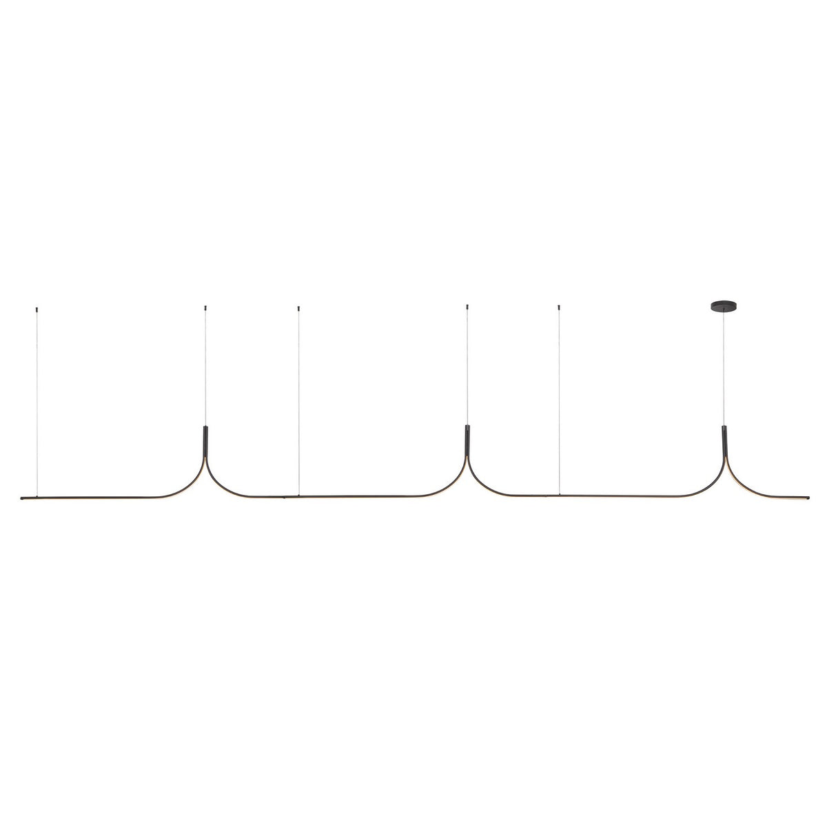 Kuzco Canada - LP17915-BK-UNV-010-RT - LED Linear Pendant - Thread - Black