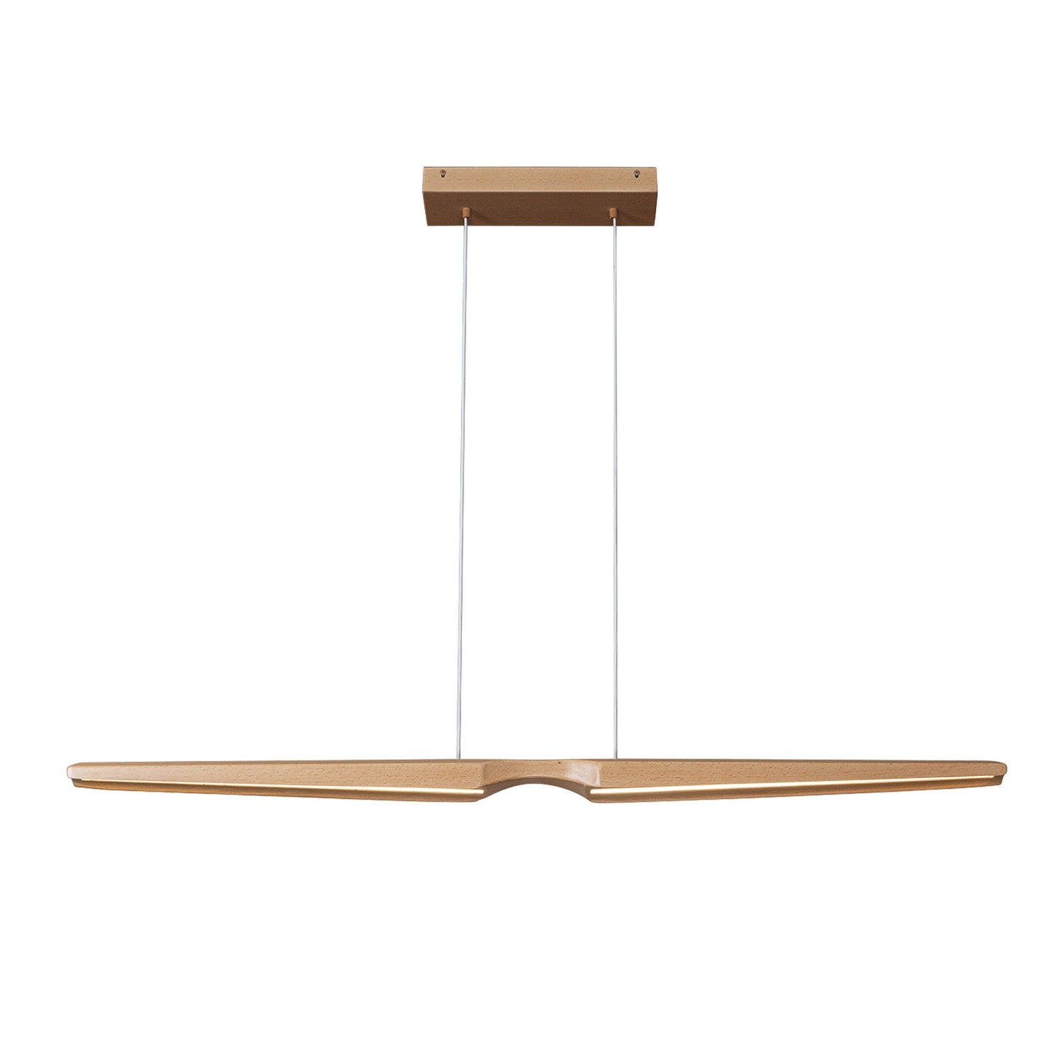 Kuzco Canada - LP21647-BW-UNV - LED Linear Pendant - Dakota - Beech Wood