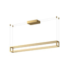 Kuzco Canada - LP45548-BG-UNV - LED Linear Pendant - Plaza - Brushed Gold