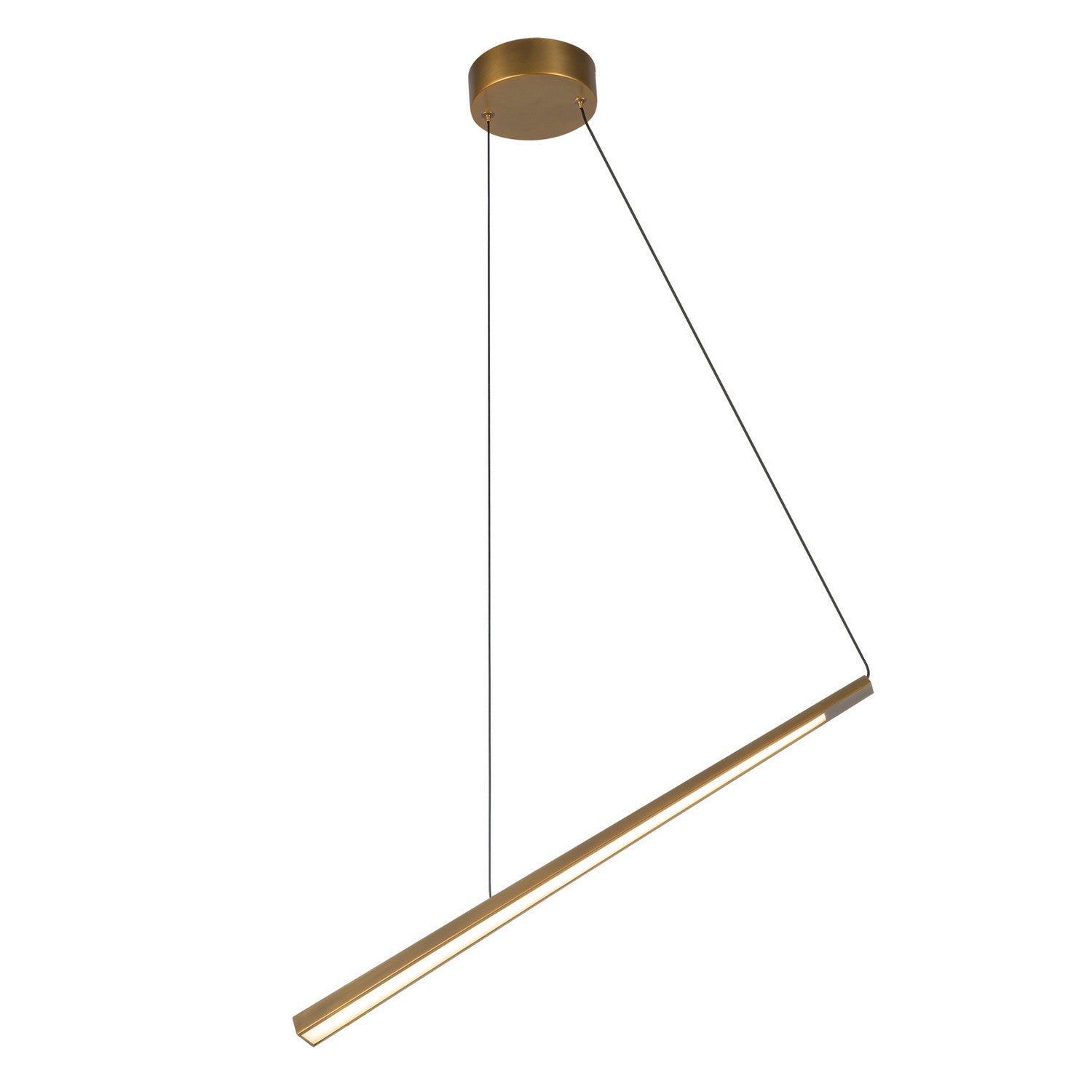Kuzco Canada - LP68124-VB-UNV - LED Linear Pendant - Lex - Vintage Brass